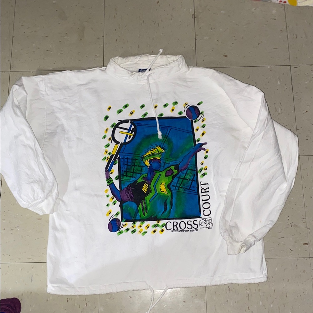 Wek the World  Tennis cross court westhampton beach Sz 2
